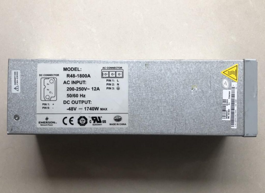 艾默生 R48-1800A电源