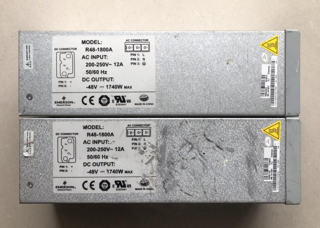 艾默生 R48-1800A电源