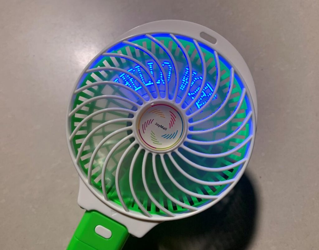 一批LED手持充电风扇【售罄】