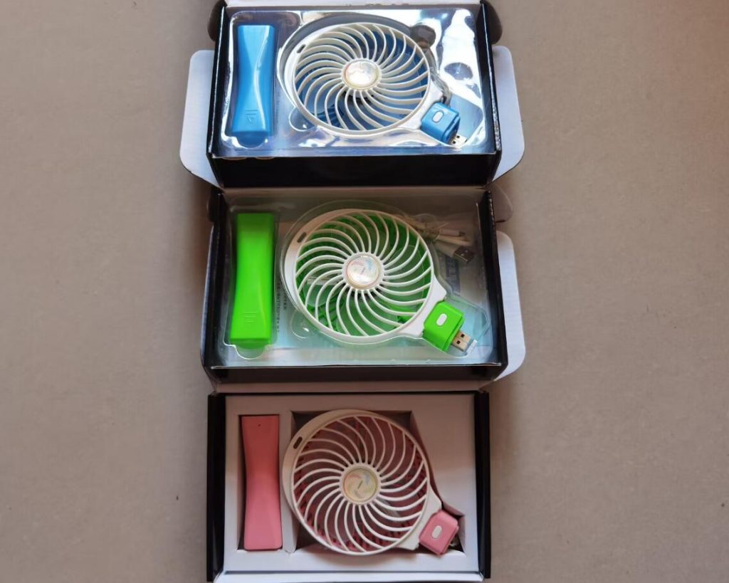 一批LED手持充电风扇【售罄】