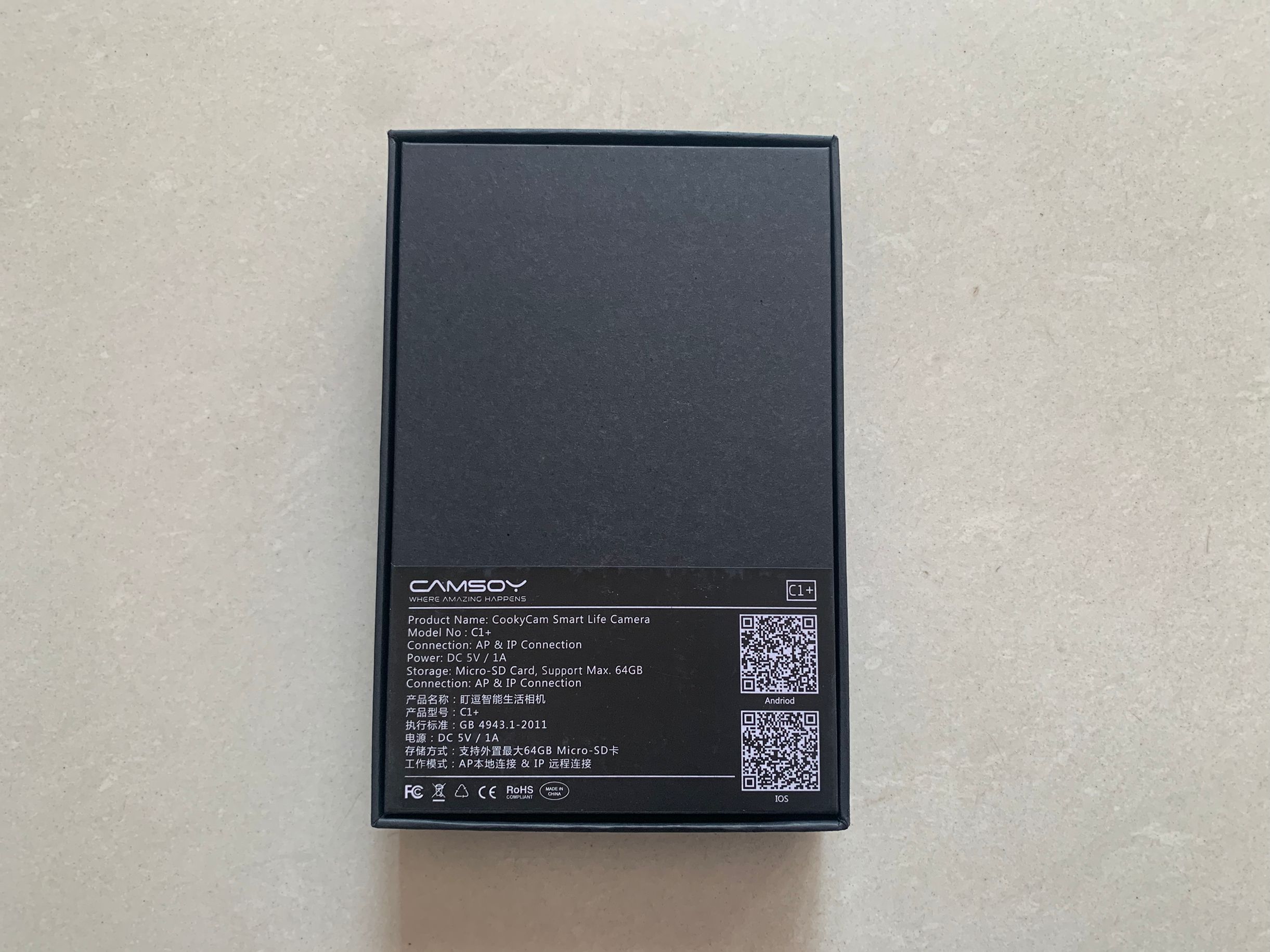 一些火柴盒大小的WIFI摄像头【售完】