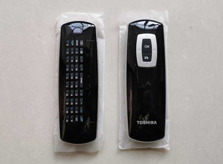 东芝蓝牙飞鼠键盘双面遥控