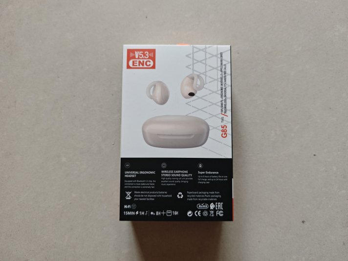 蓝牙5.3夹耳式耳机